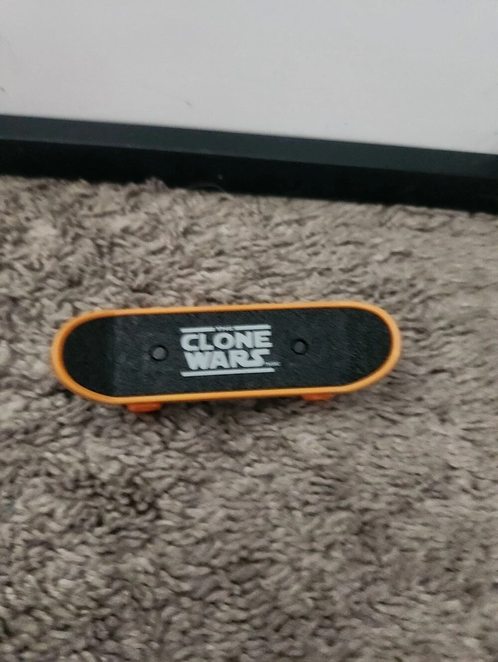 2010 McDonald's Star Wars: The Clone Wars Obi-Wan Kenobi Finger Board Skateboard